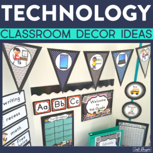 technology classroom decor ideas