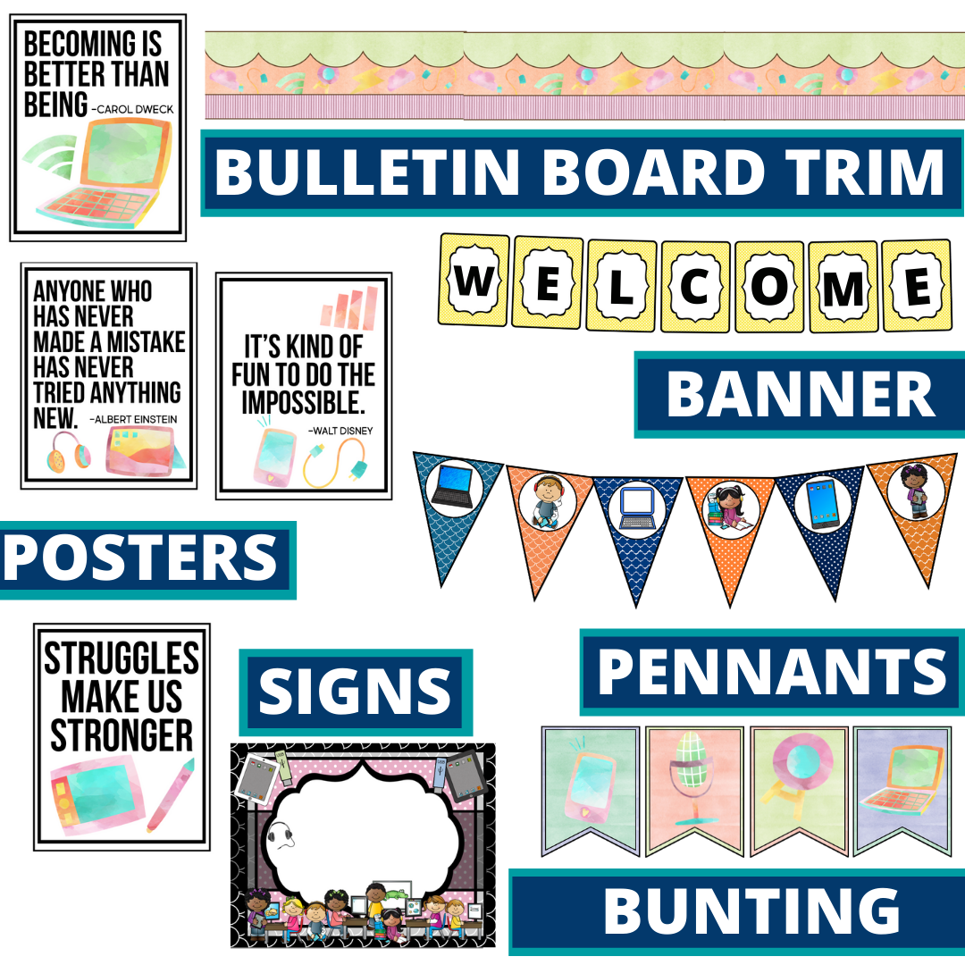 Technology Classroom Theme Ideas for Elementary Teachers in 2026 ...