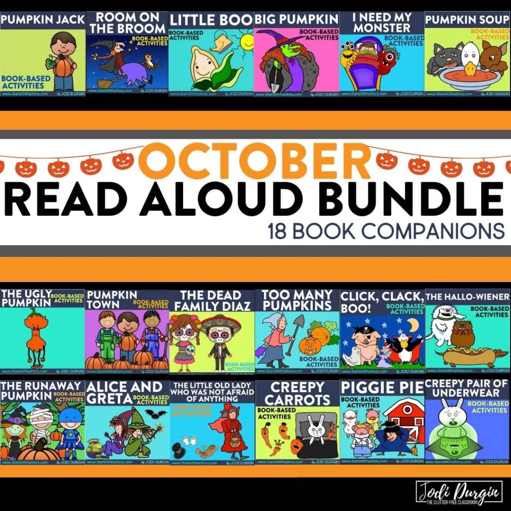 List of October Read Aloud Picture Books for Kids