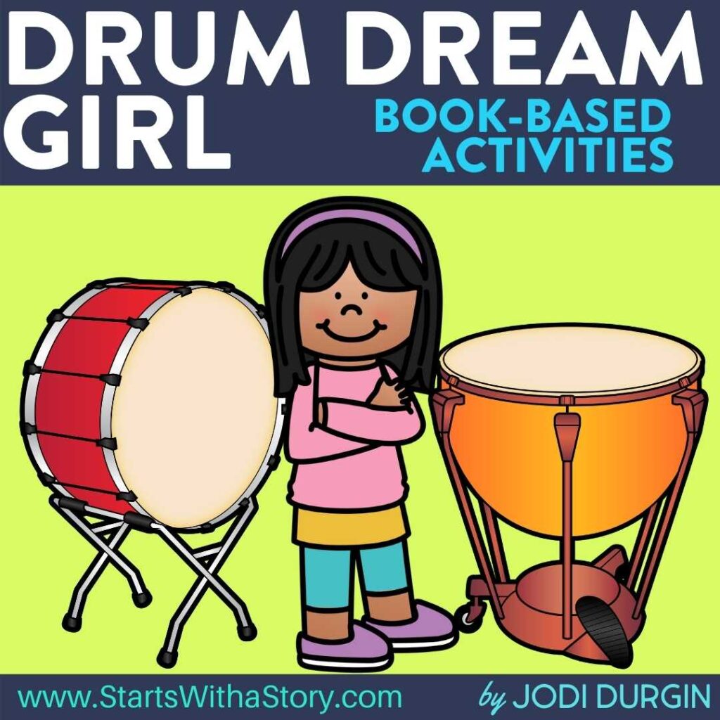 Drum Dream Girl book companion