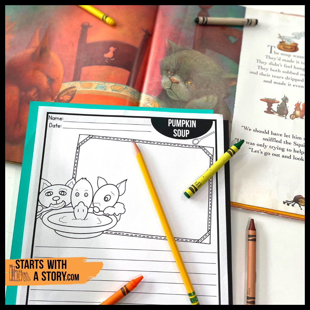Pumpkin Soup writing activity