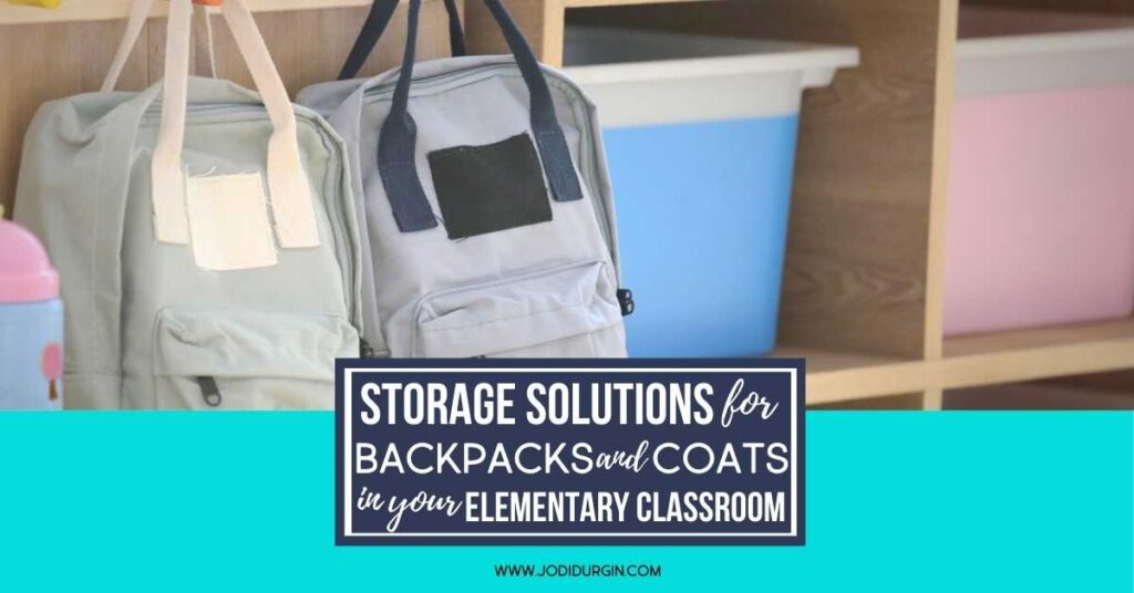 Classroom Backpack Storage Ideas for Elementary Teachers in 2024 -  Clutter-Free Classroom