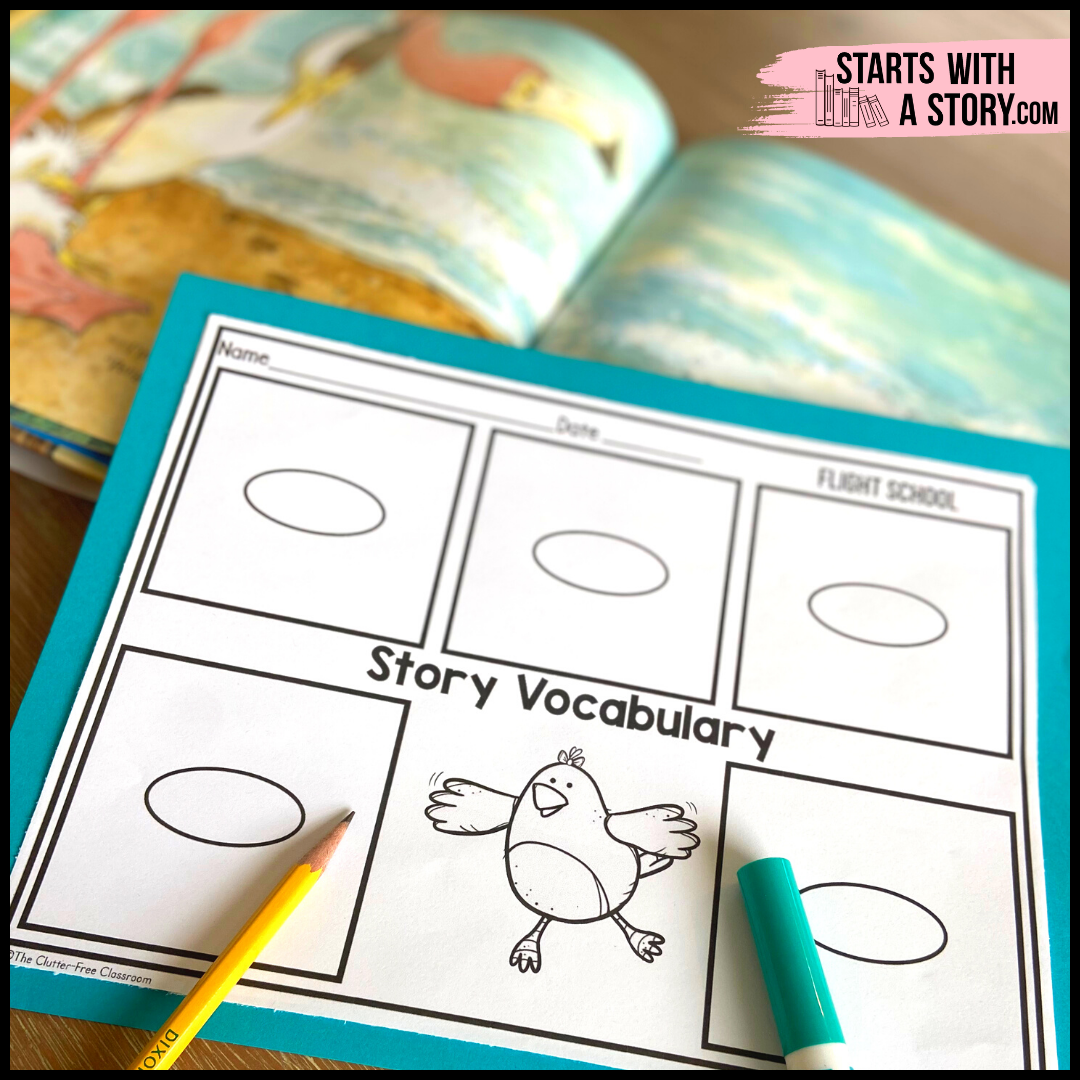 Flight School book activity