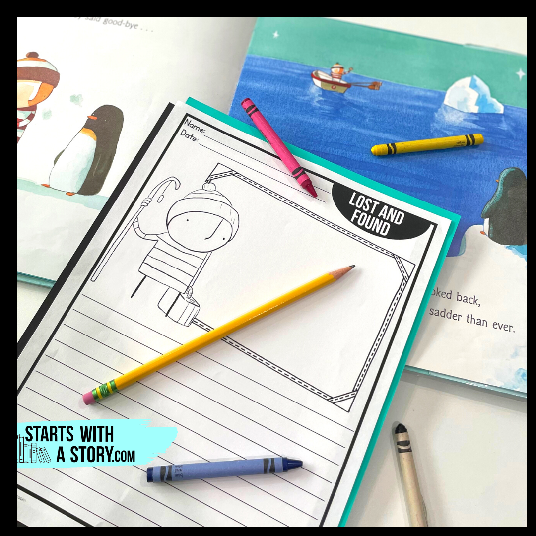 Lost and Found writing activity