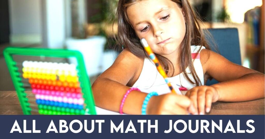 girl solving math problem using an abacus