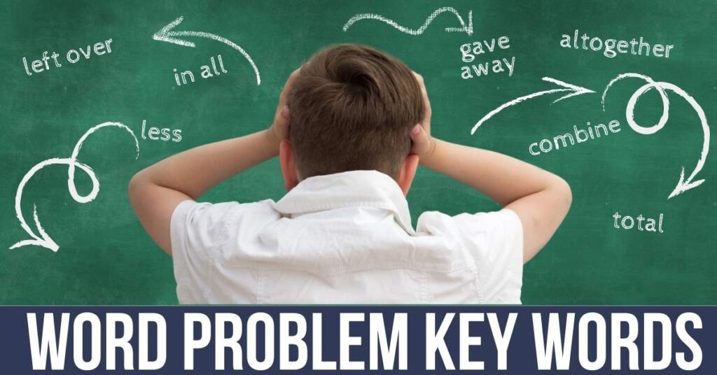 elementary math word problem key words