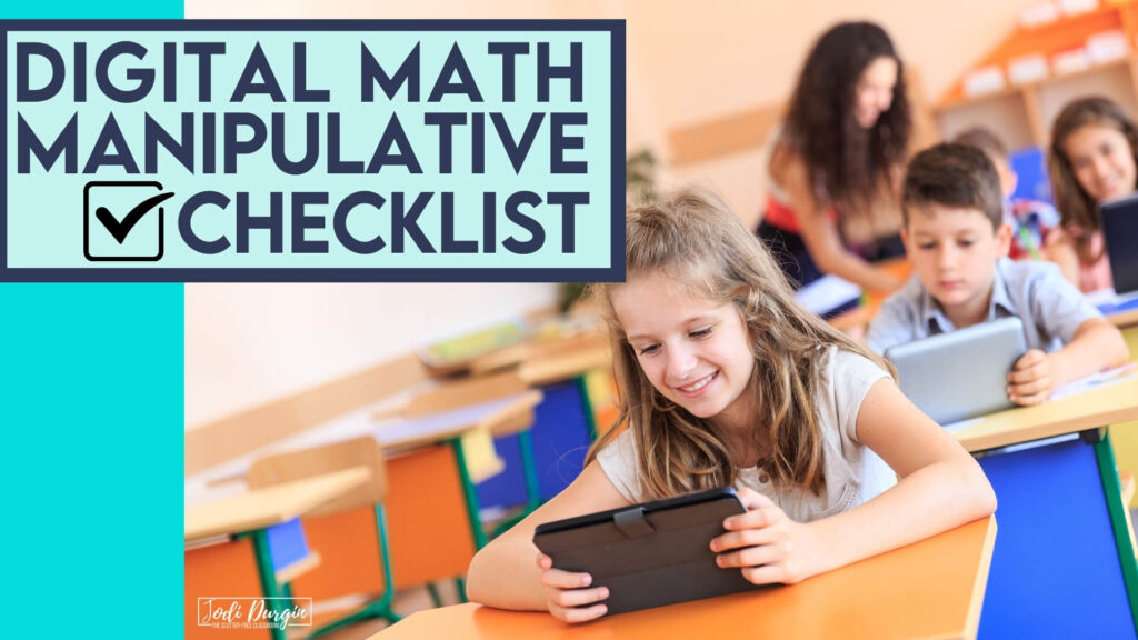 a list of free digital math manipulatives