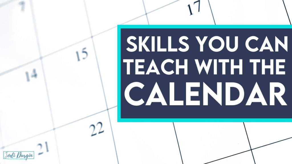 calendar math skills