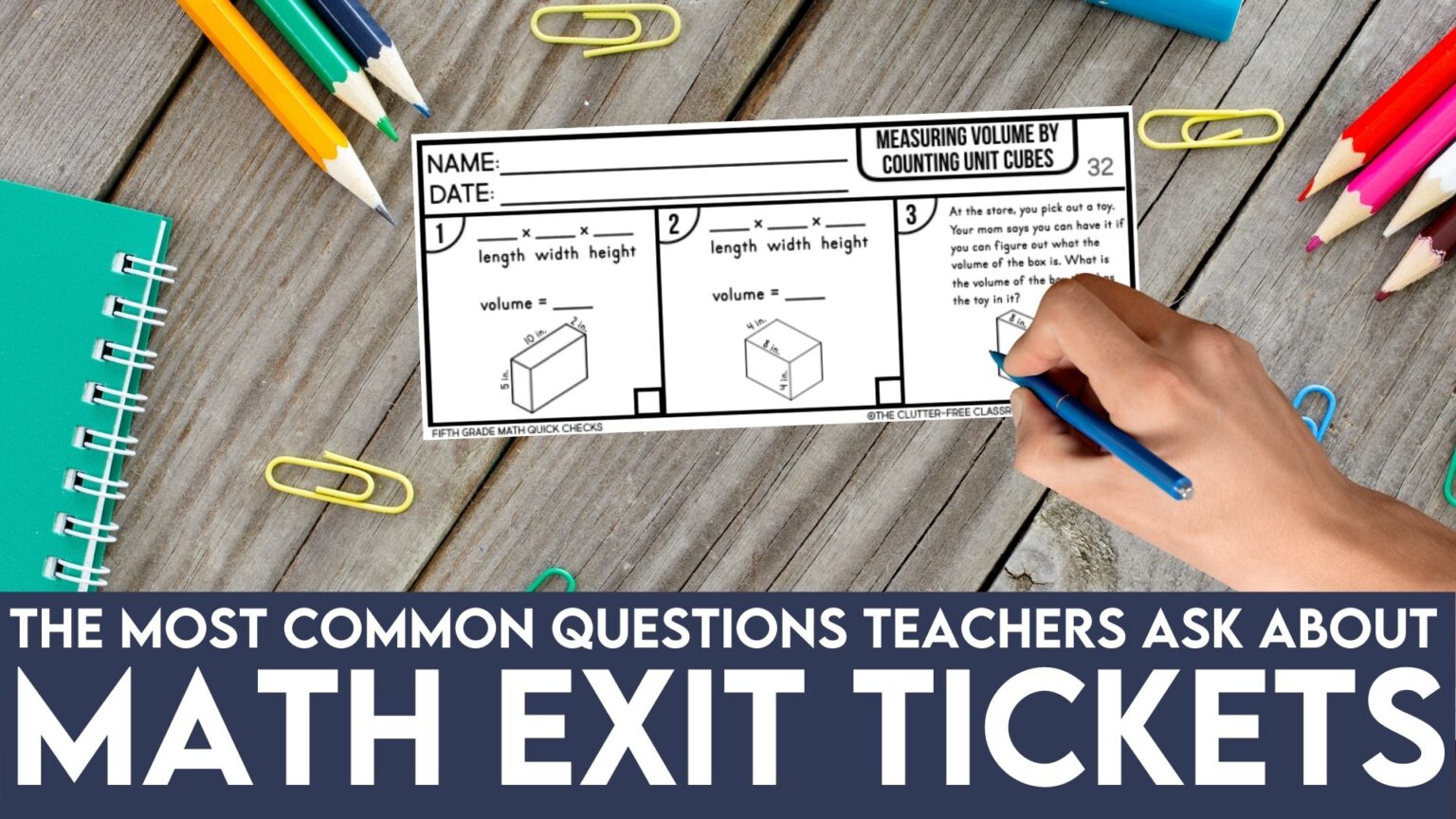 Math Exit Tickets: Everything Elementary Teachers Need to Know in 2025 ...