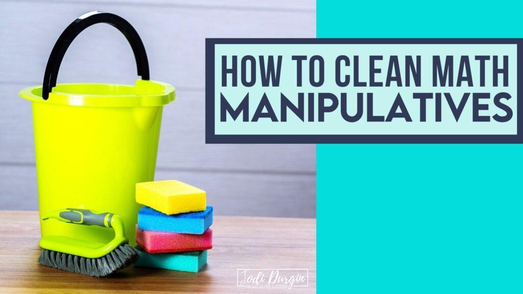 tools for cleaning math manipulatives