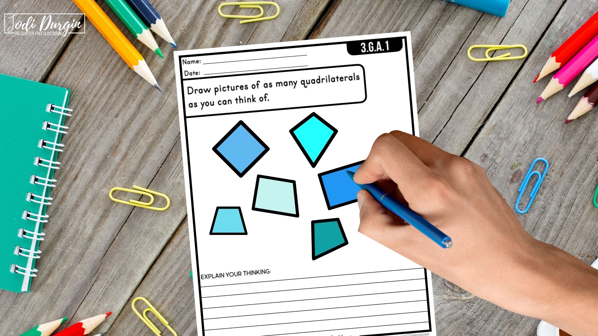 Open Ended Math Questions and Problems for Elementary Students Teaching with Jodi Durgin and