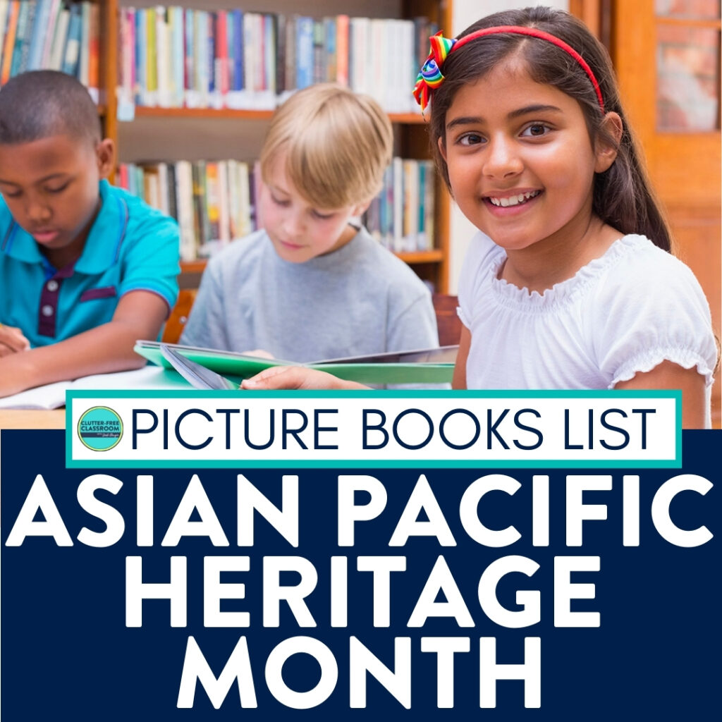 kids reading Asian Pacific Heritage books