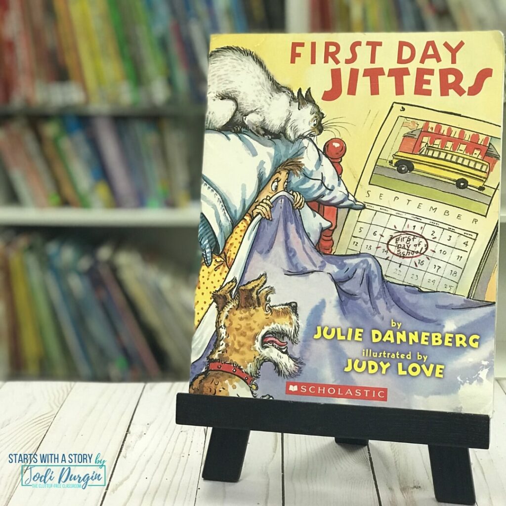 First Day Jitters book cover