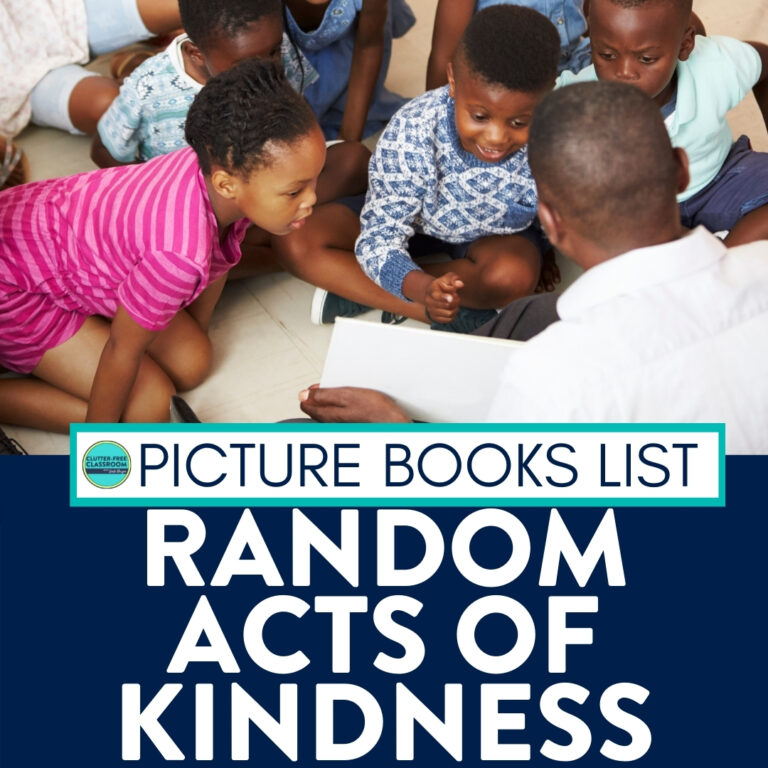 kids listening to a read aloud about kindness