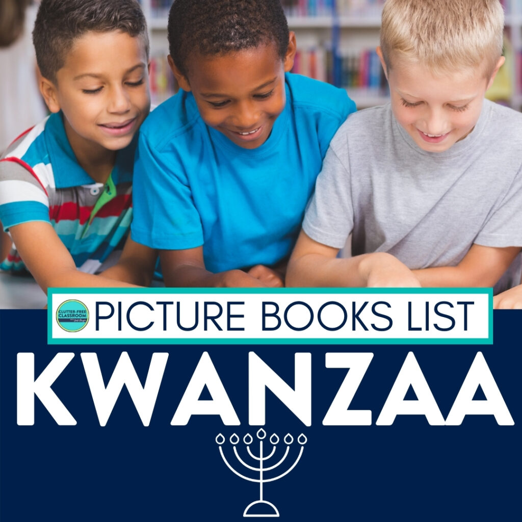 children reading kwanzaa books