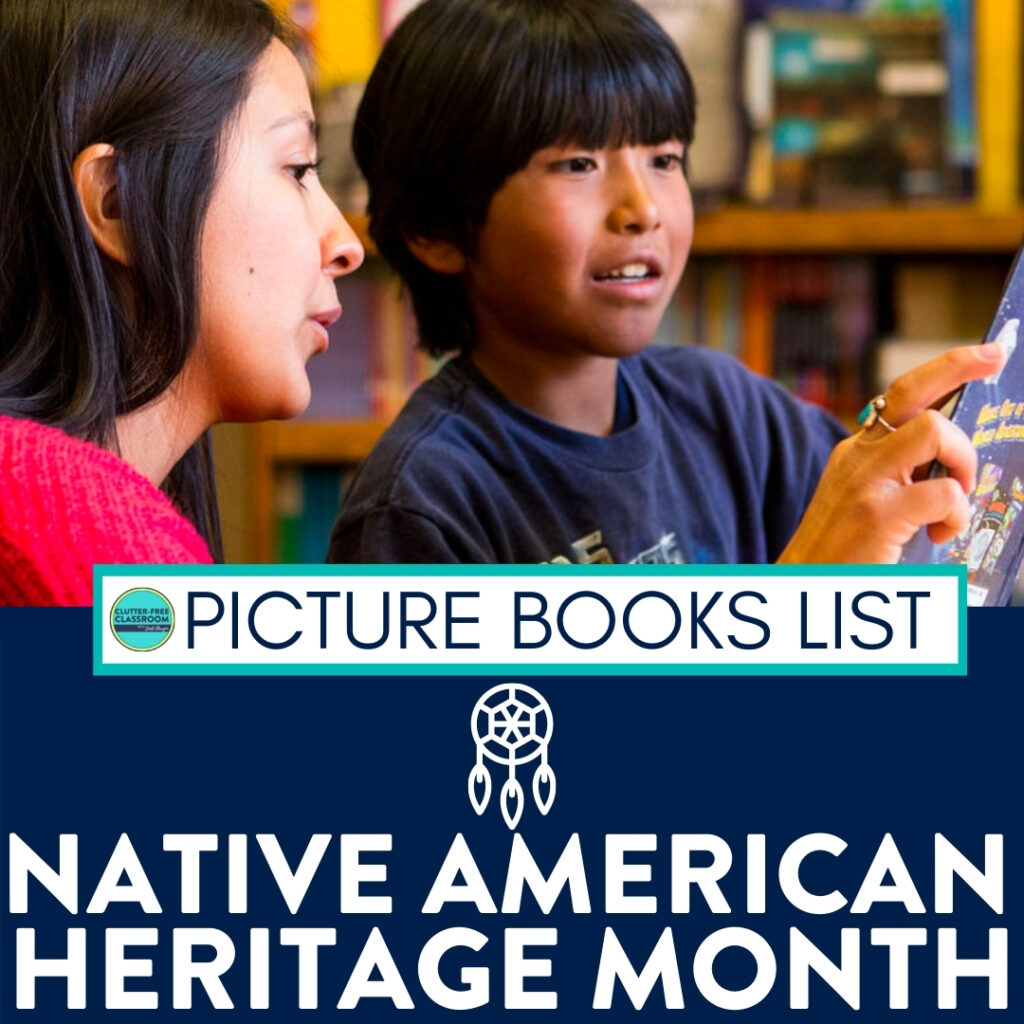 kids reading books about Native Americans