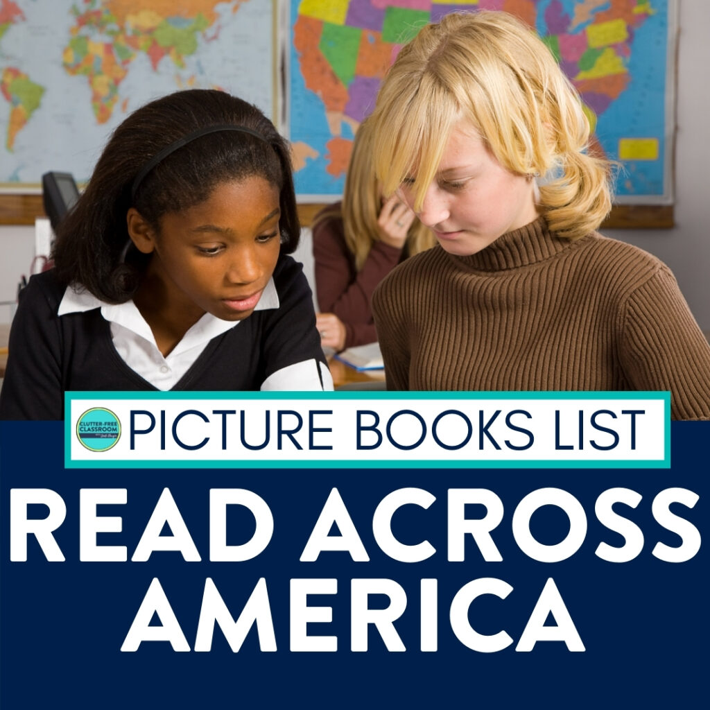 kids reading Read Across America books