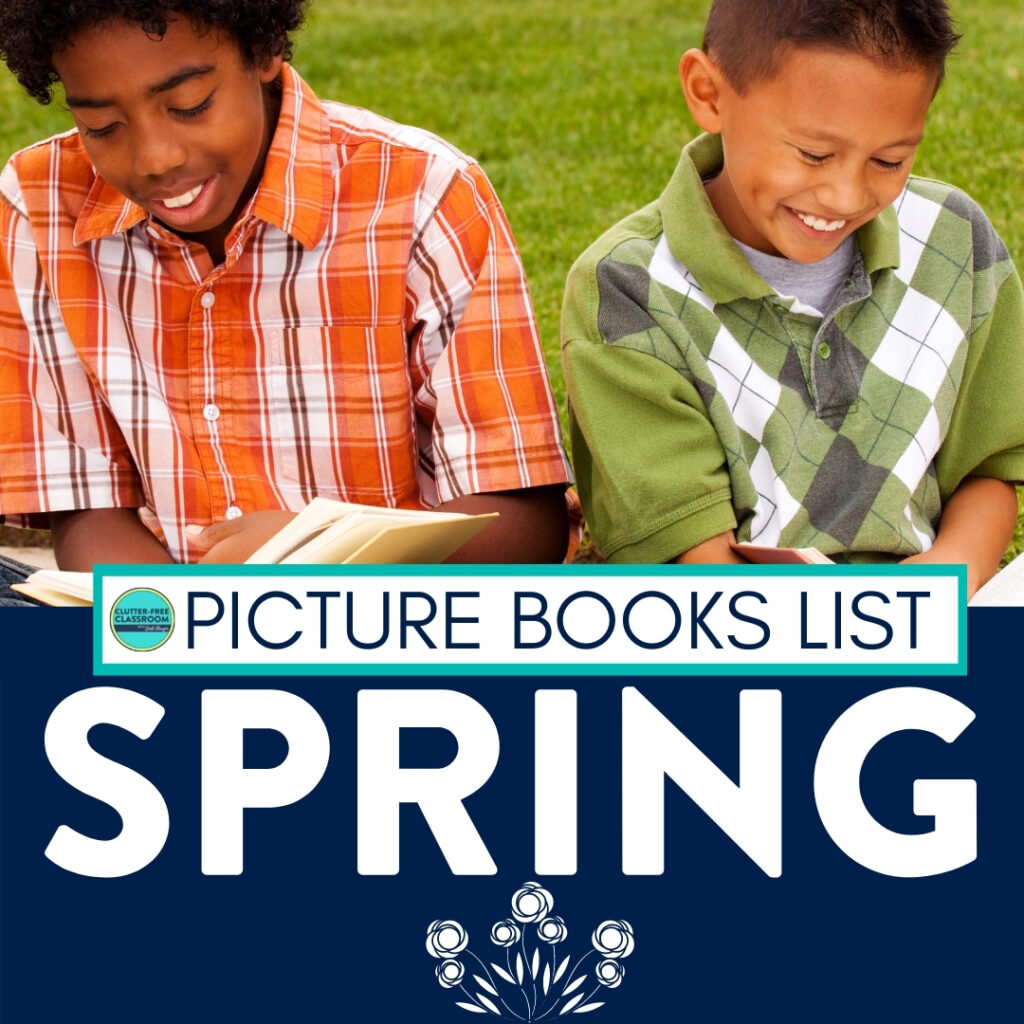 kids reading spring books