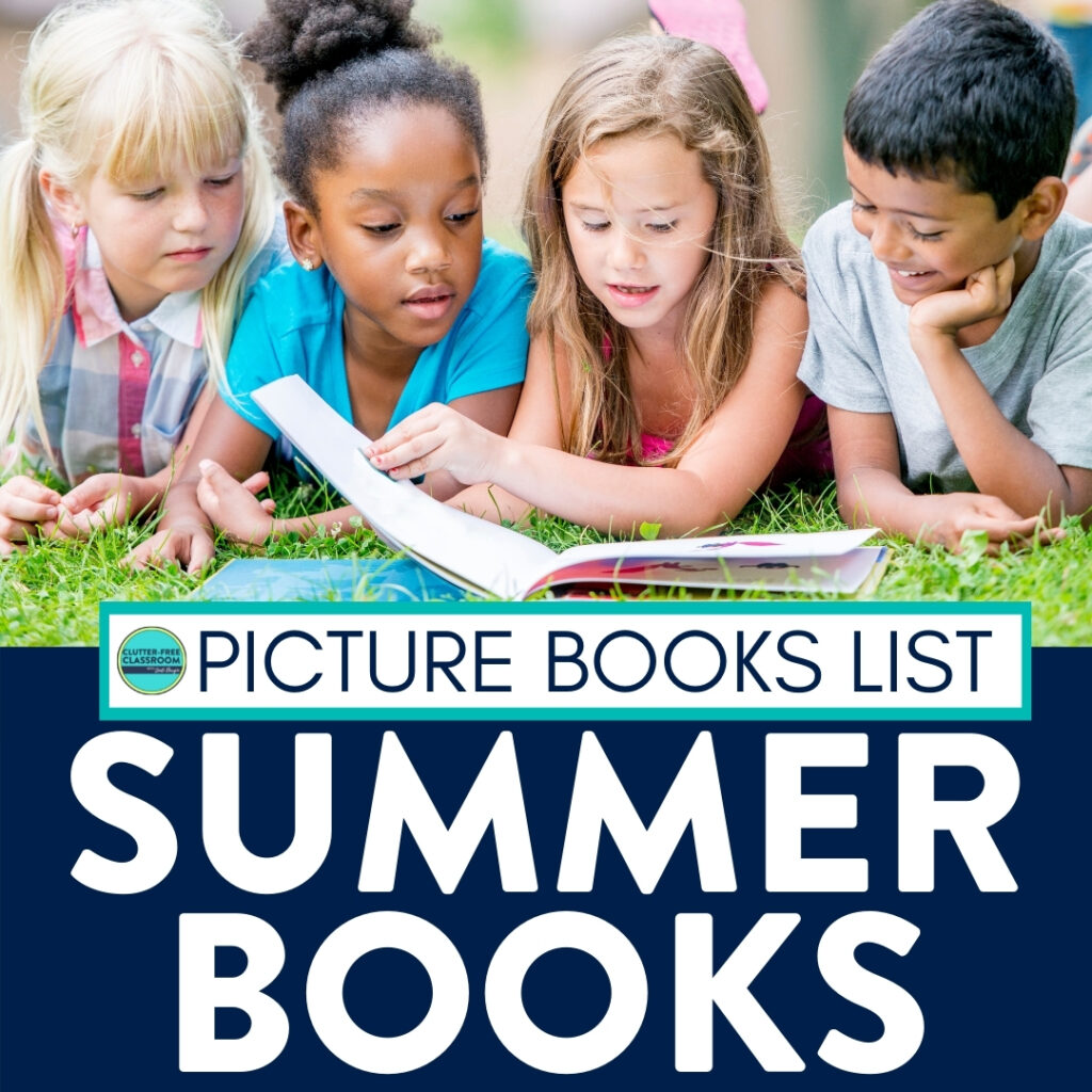 kids reading summer books