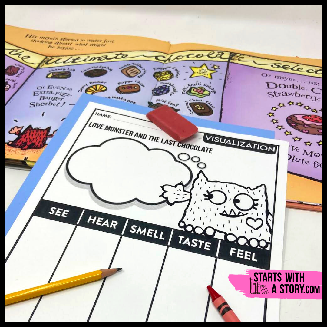 Love Monster and The Last Chocolate activity
