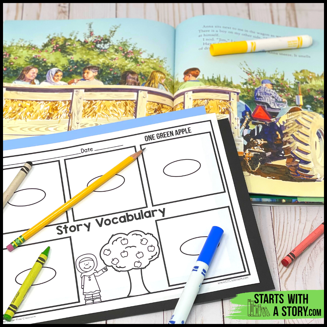 One Green Apple activity
