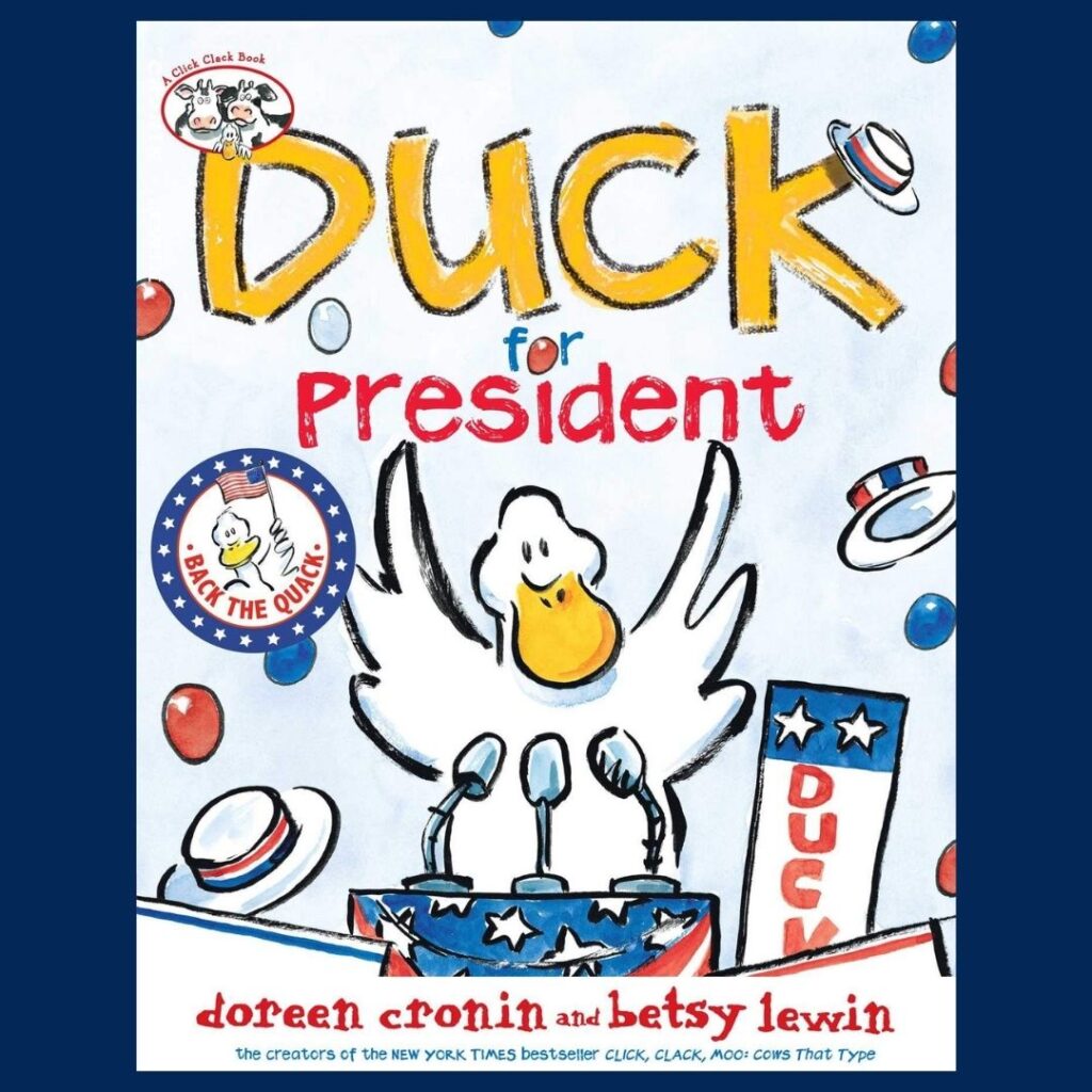 Duck for President book cover