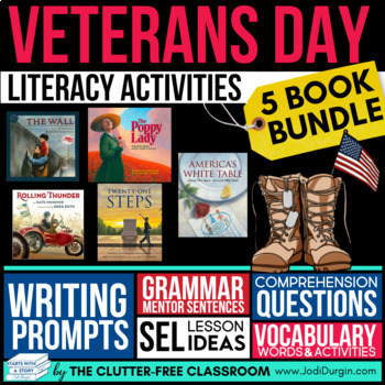 Veterans Day book companion bundle