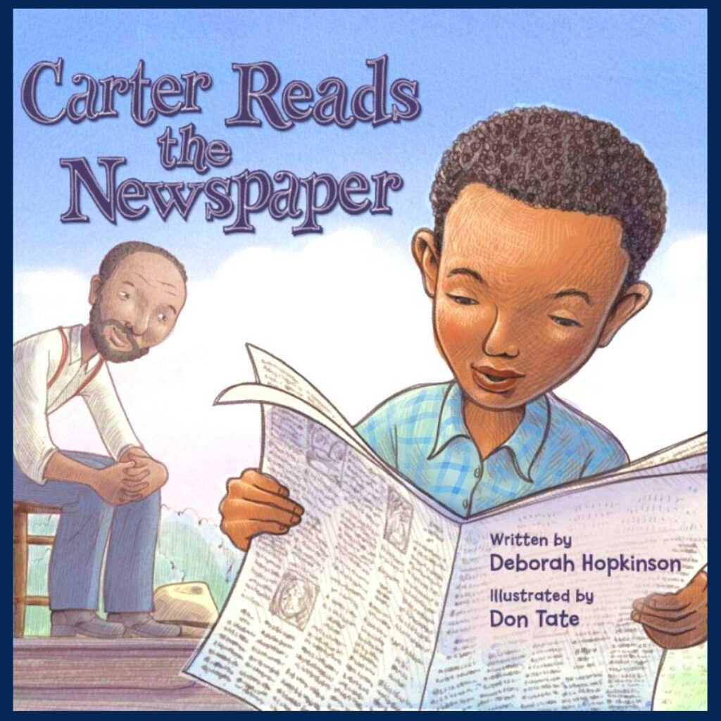 Carter Reads the Newspaper book cover