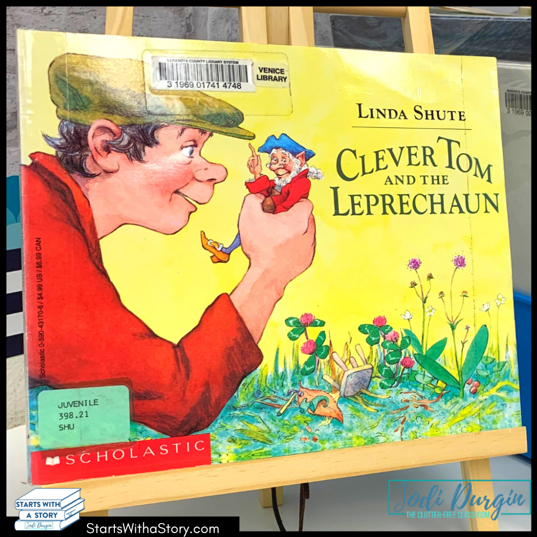 Clever Tom and The Leprechaun book cover