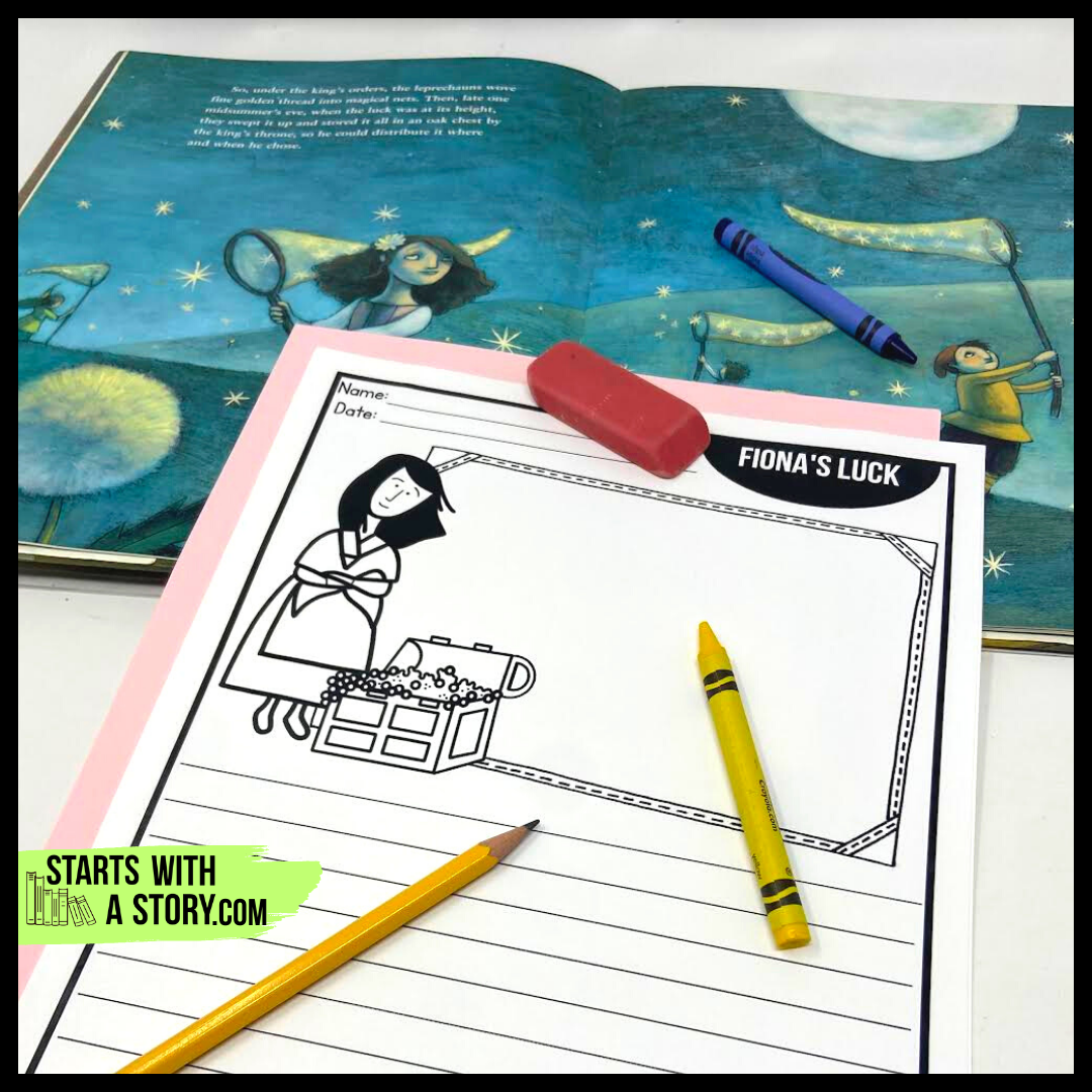 Fiona's Luck writing activity