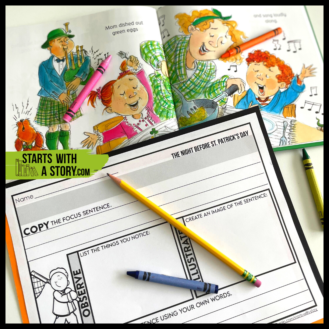The Night Before St. Patrick's Day activity