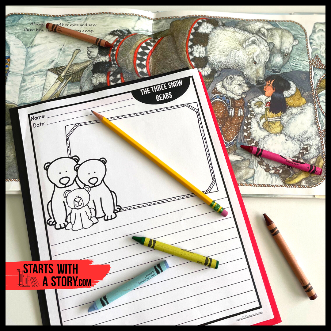 The Three Snow Bears writing activity