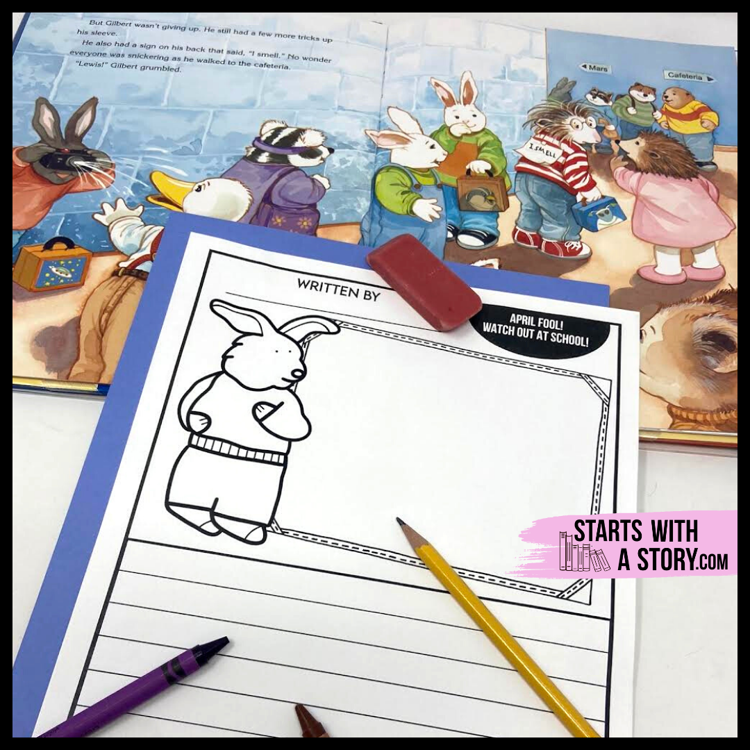 April Fool! Watch Out at School! writing activity