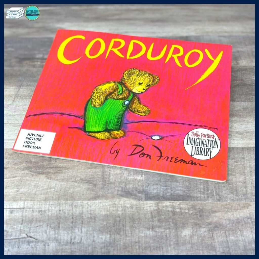 Corduroy book cover