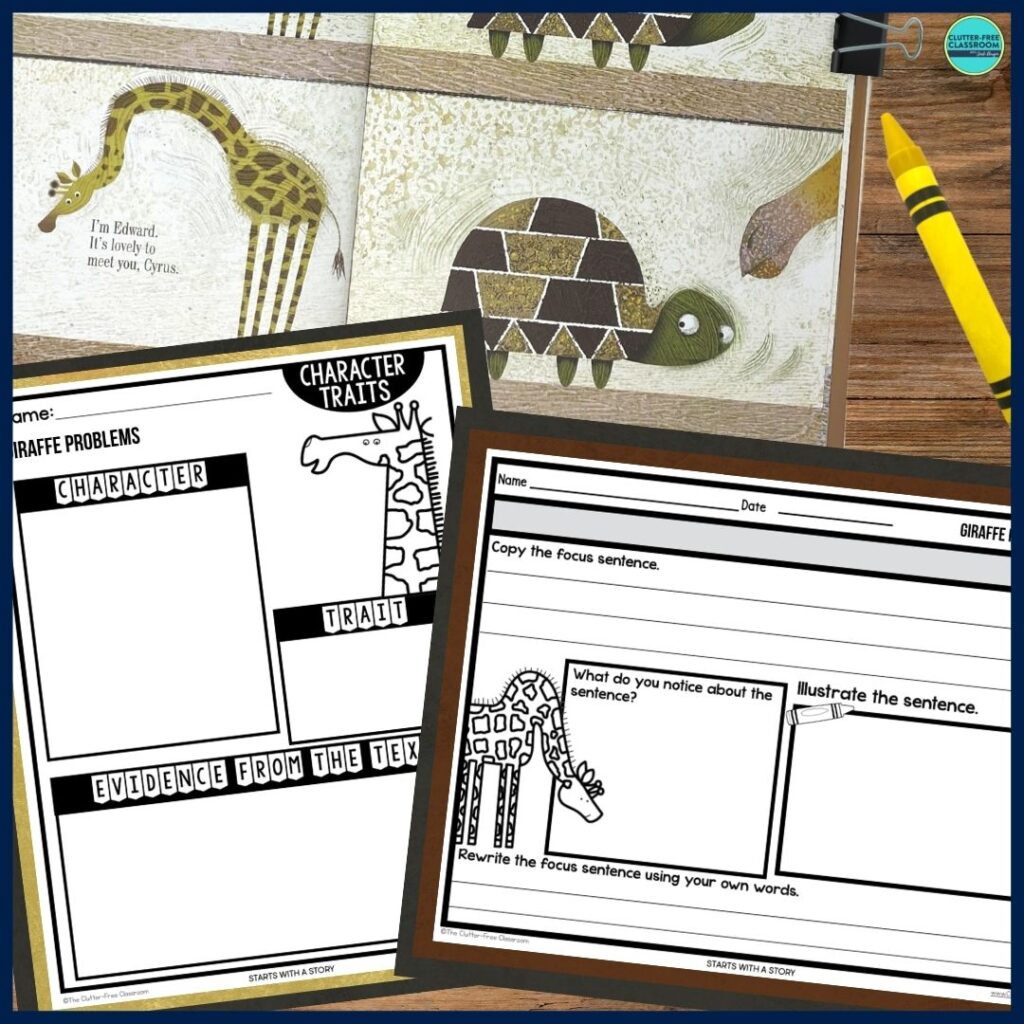 Giraffe Problems worksheets