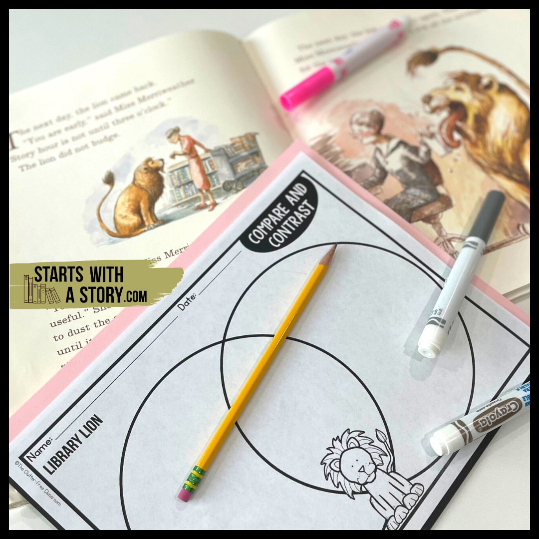 Library Lion activity