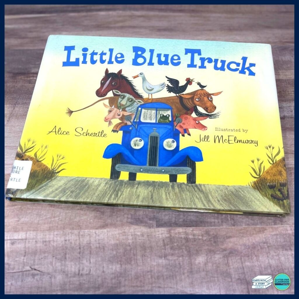 Little Blue Truck book cover