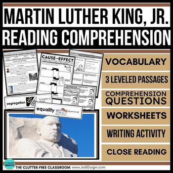 Martin Luther King Jr. Activities for Late Elementary