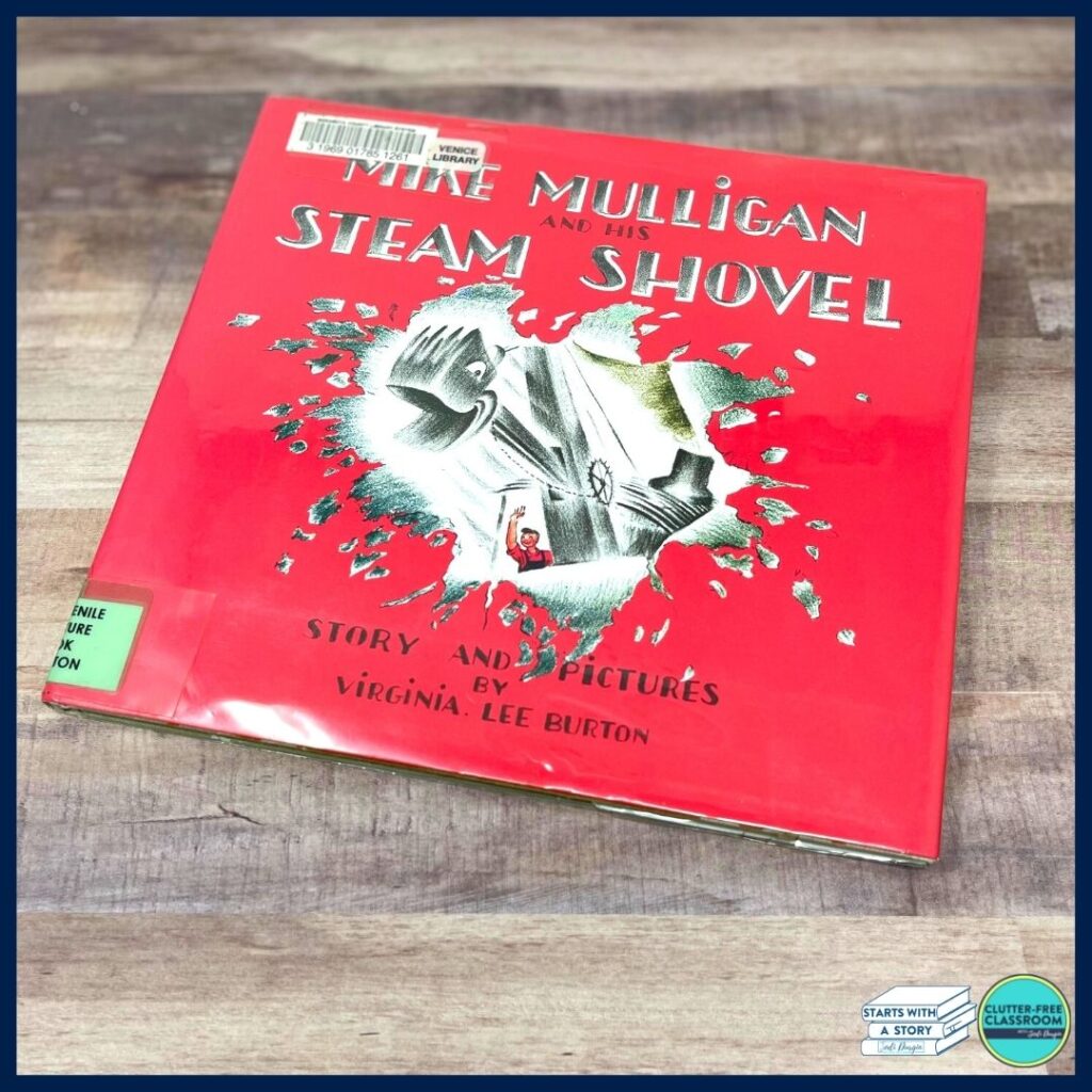 Mike Mulligan and his Steam Shovel book cover
