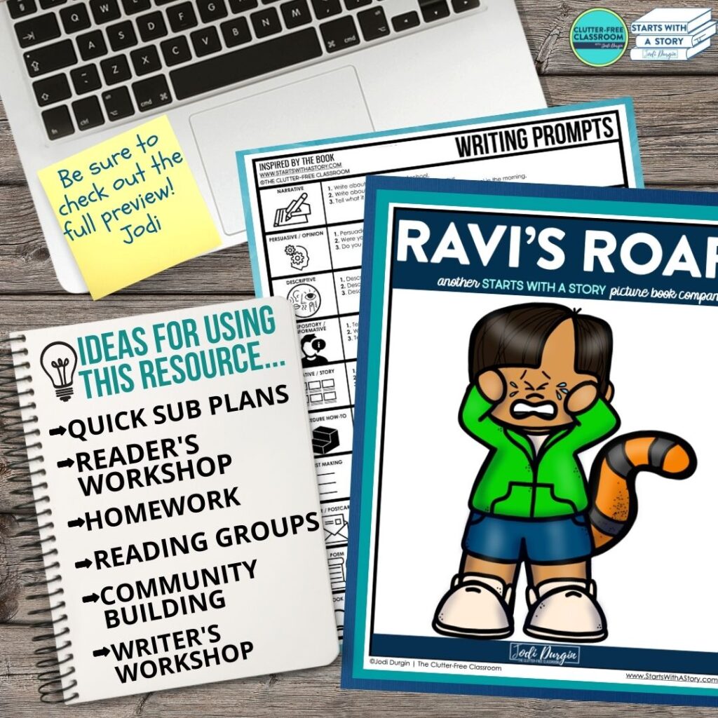 Ravi's Roar book companion