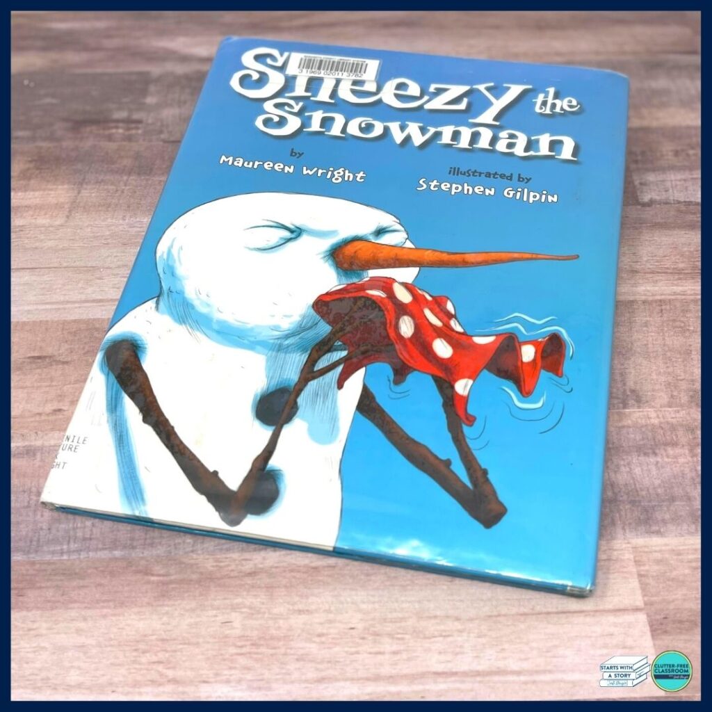 Sneezy the Snowman book cover