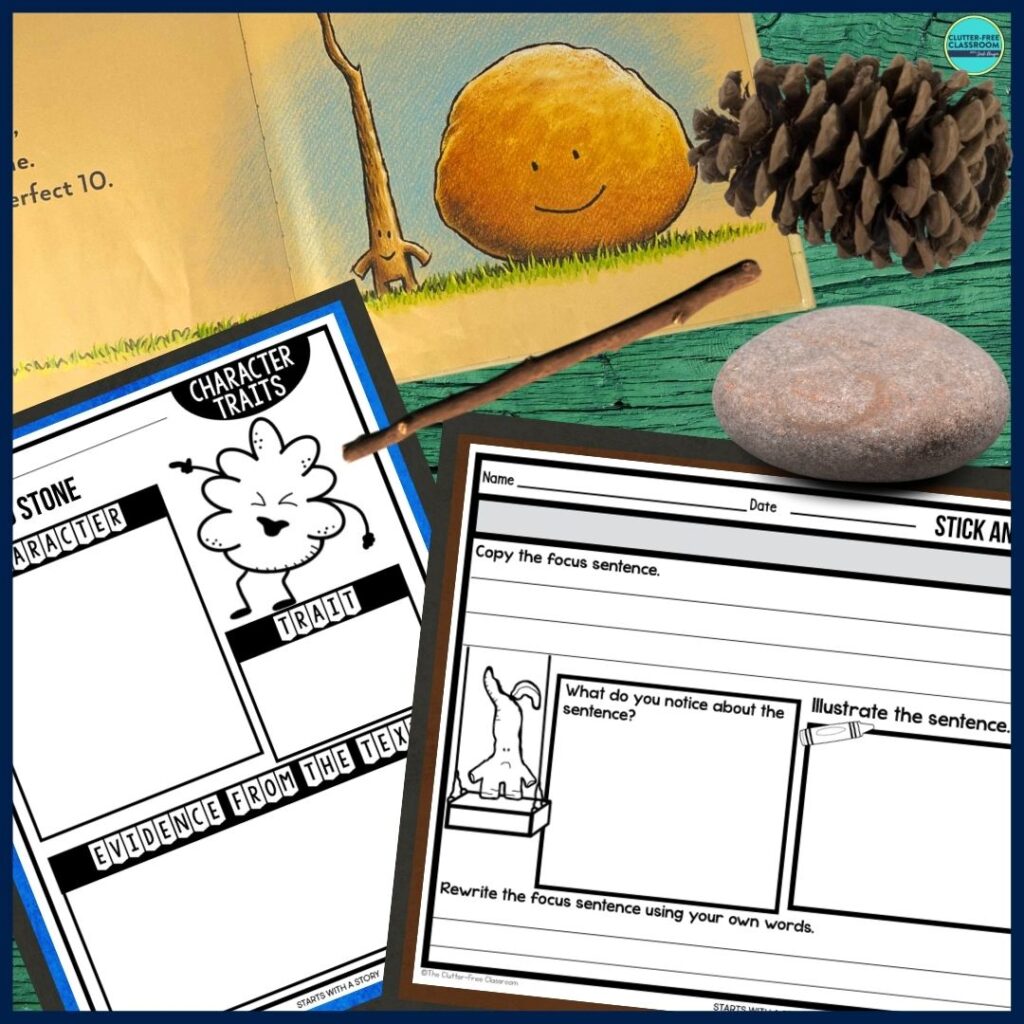 Stick and Stone worksheets