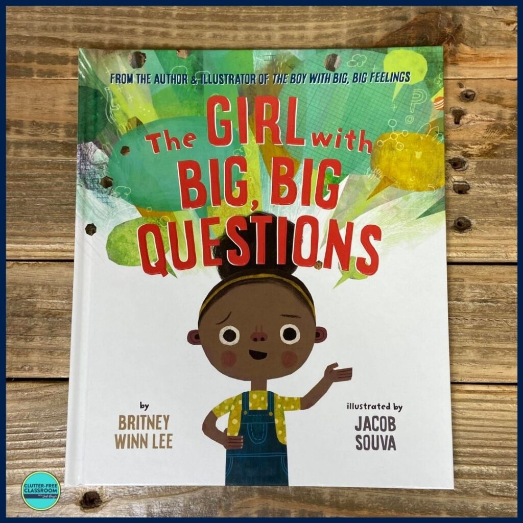 The Girl With the Big Big Questions book cover