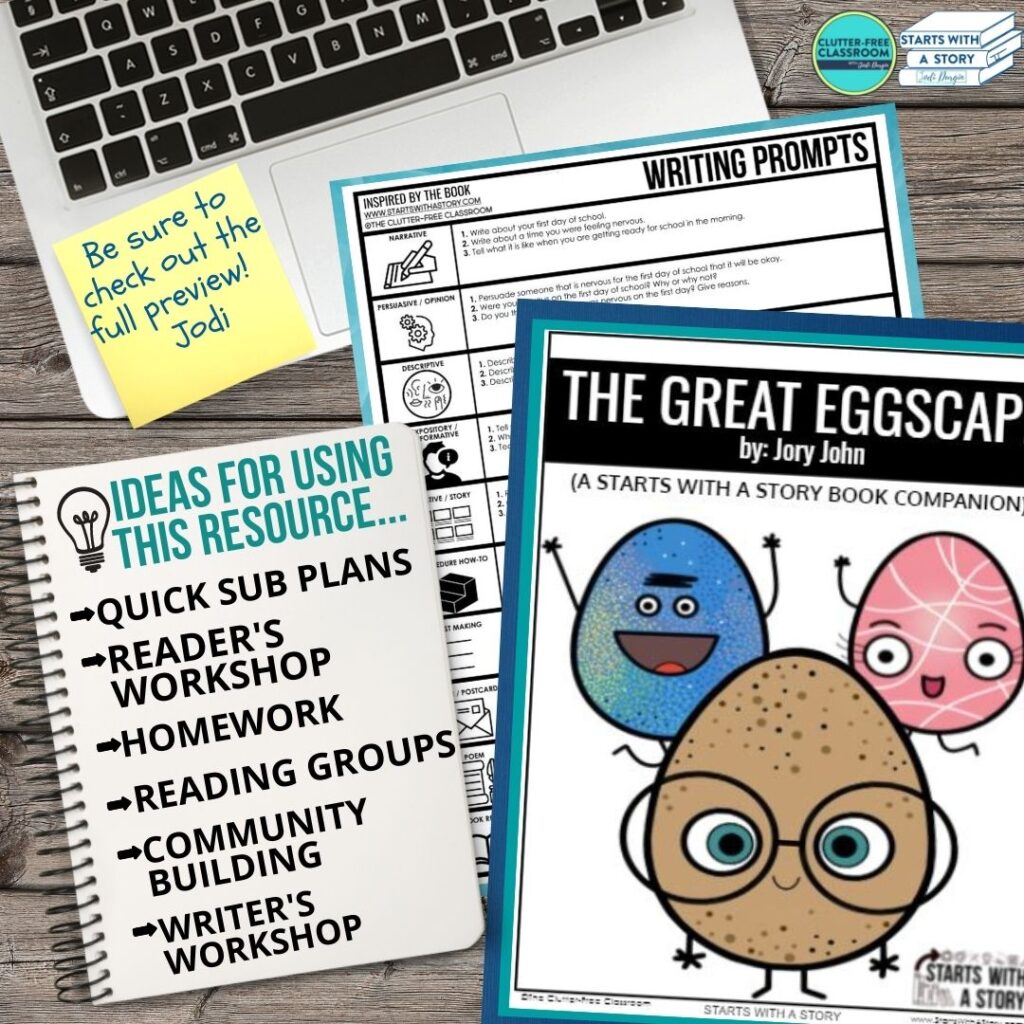 The Great Eggscape book companion