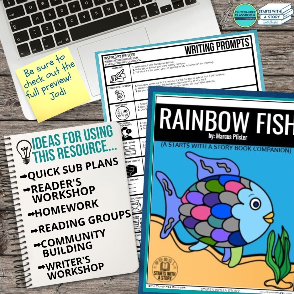 Book week 2022 The Rainbow Fish