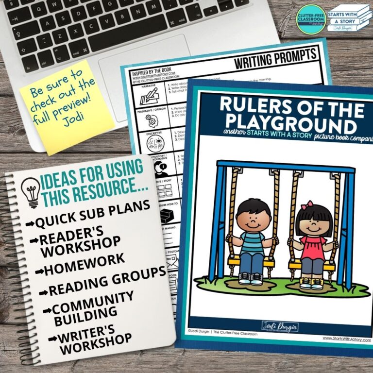 Rulers of the Playground Activities and Lesson Plans for 2024