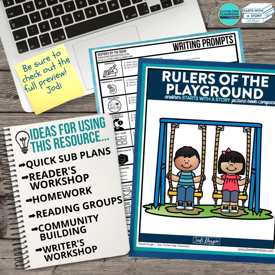 Rulers of the Playground Activities and Lesson Plans for 2024
