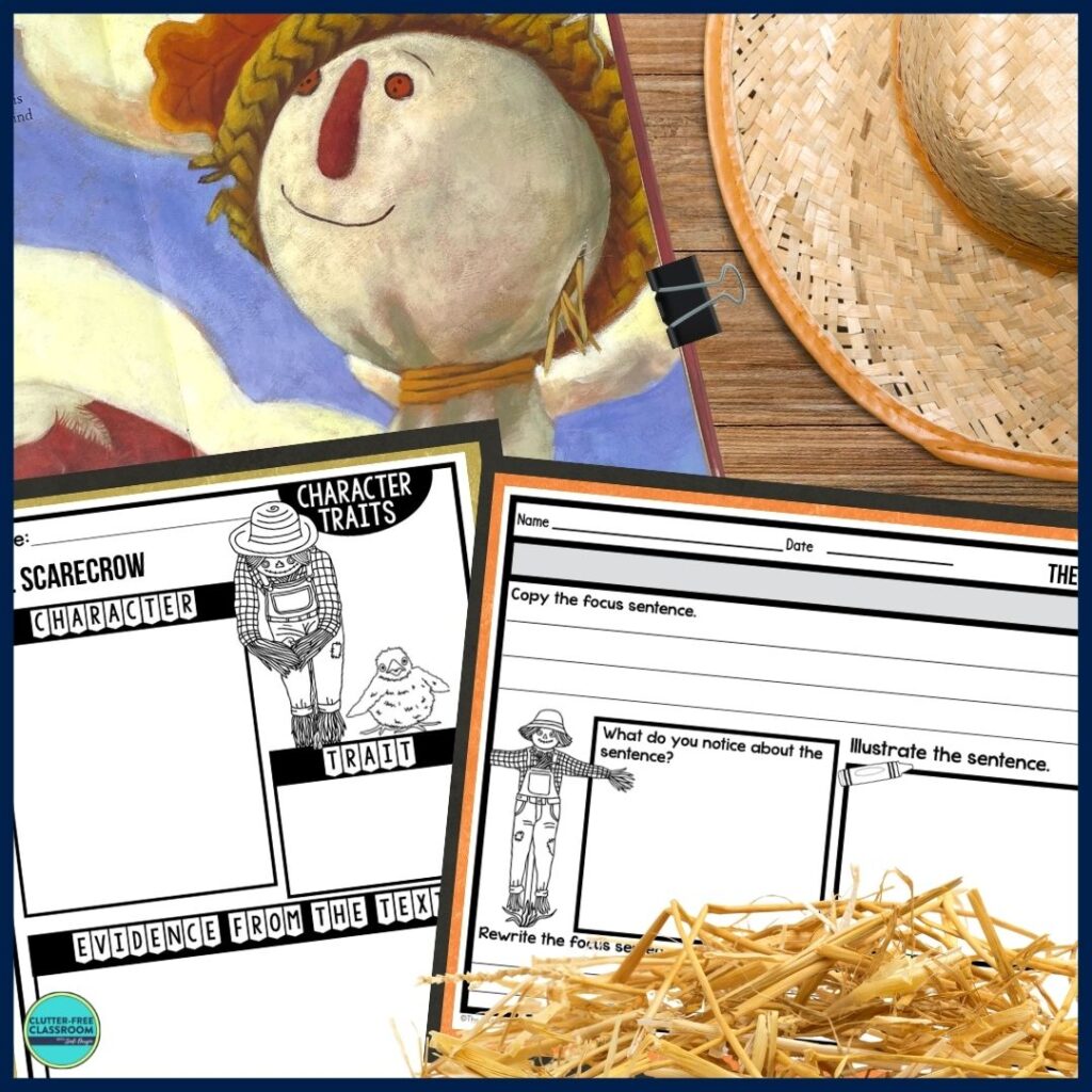 The Scarecrow worksheets