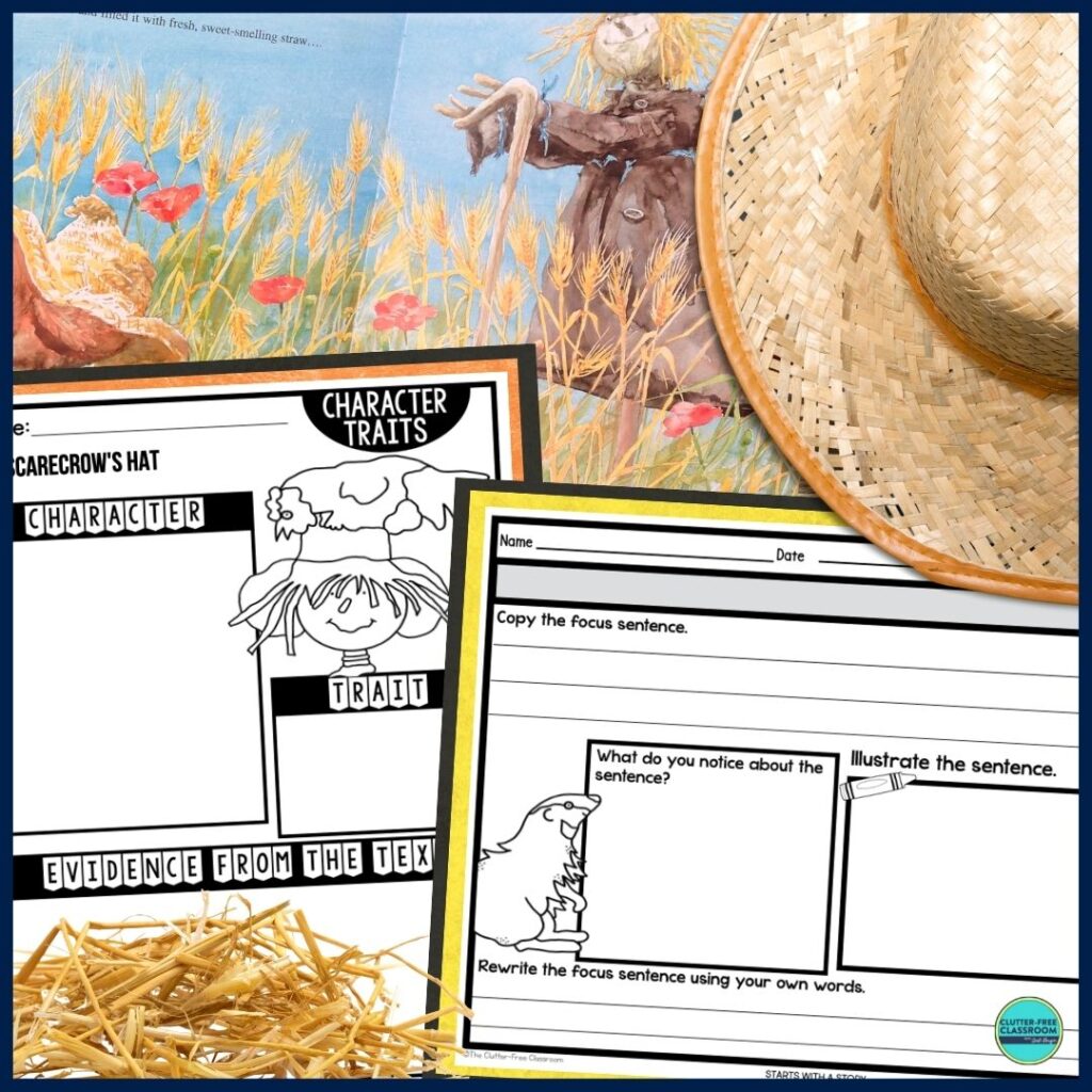 The Scarecrow worksheets