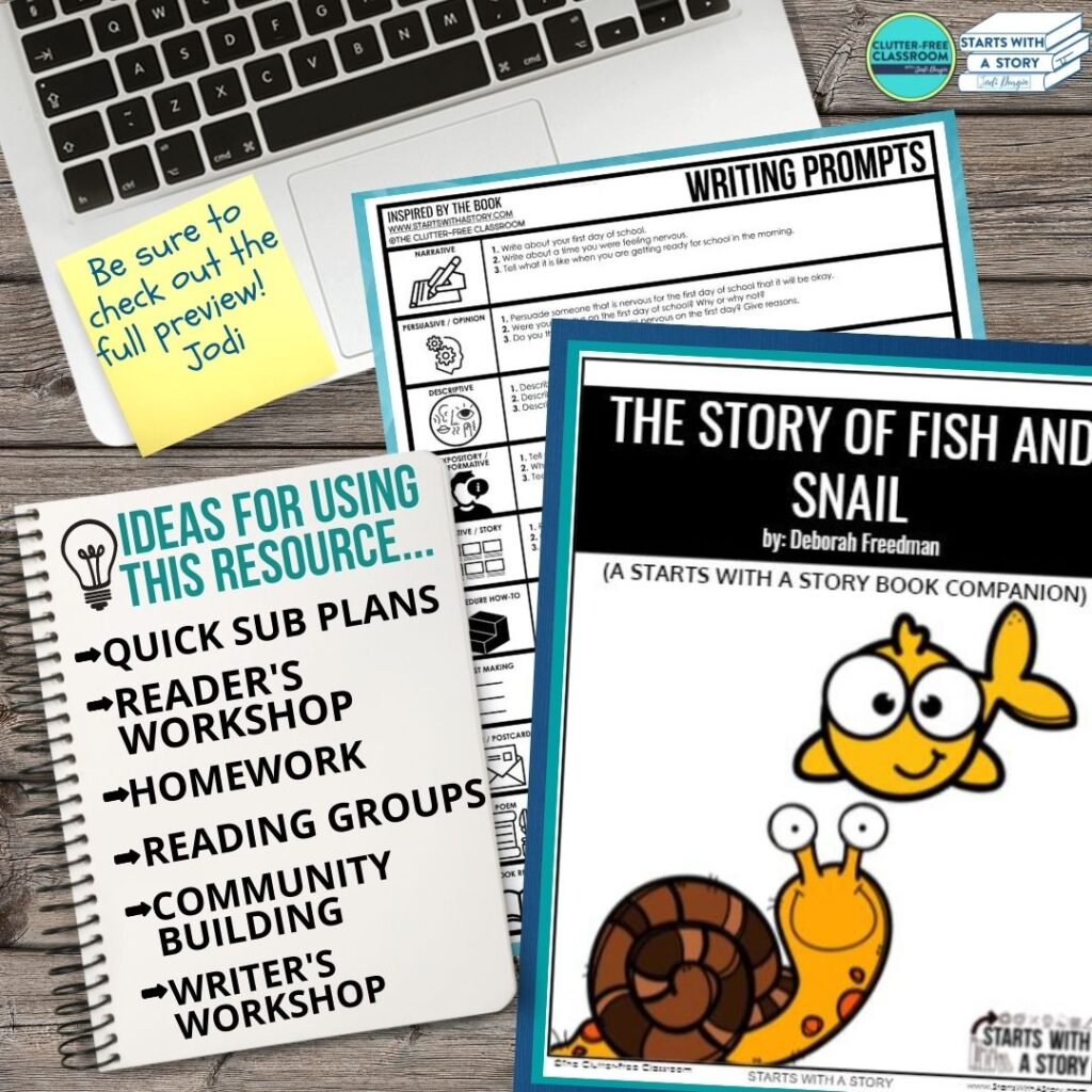The Story of Fish and Snail book companion
